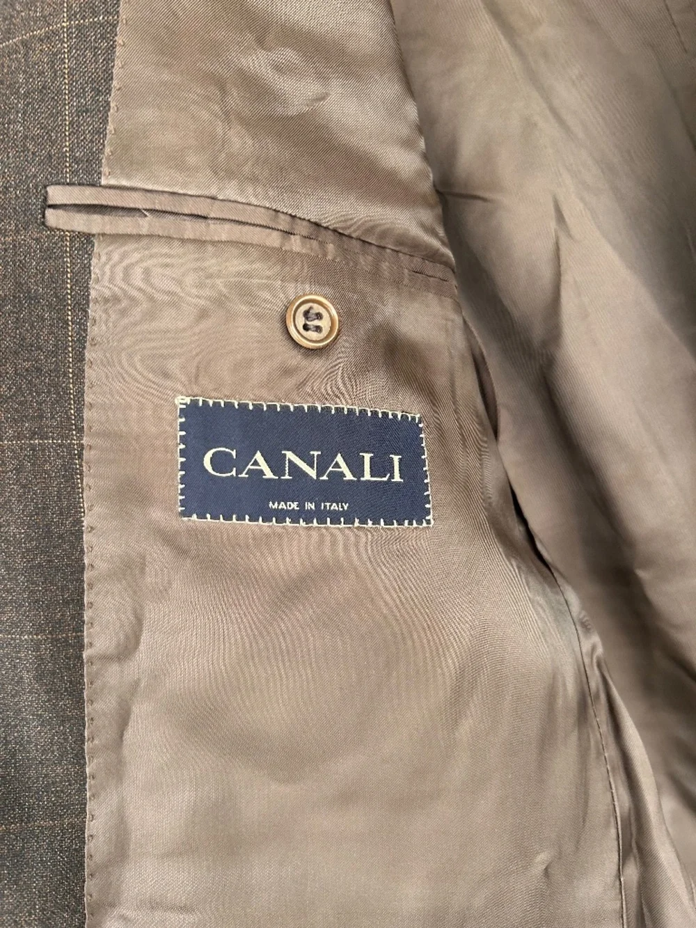 CANALI Brown Wool Blazer Style/Model A 13320 Size EU 52 R US 42 100% Wool EUC